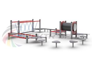 Купить Уличный спортивный комплекс Полигон детский в Екатеринбурге 