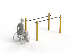 Купить Брусья параворкаут параллельные для колясочников WRK-D01_76mm в Екатеринбурге 