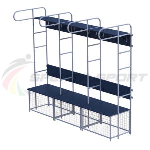 Купить Индивидуальное место хоккеиста ширина 580 мм. (3-х секционный) в Екатеринбурге 