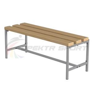 Купить Скамейка для раздевалок без спинки (разборная) 1000 мм в Екатеринбурге 