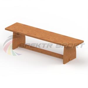 Купить Скамья гимнастическая фанерная 1000х240х250мм  в Екатеринбурге 