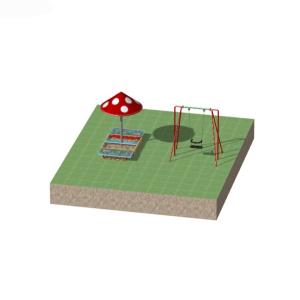 Купить Детская игровая площадка Домашняя №6 в Екатеринбурге 