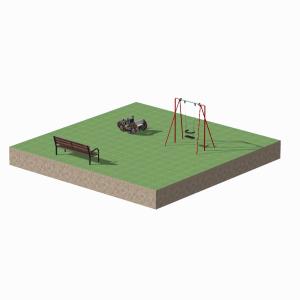 Купить Детская игровая площадка Домашняя №4 в Екатеринбурге 