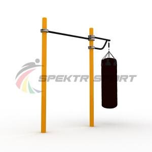 Купить Турник классический для занятий Воркаут с боксерской консолью SP WRK-07+Box_76mm в Екатеринбурге 