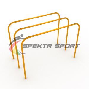 Купить Брусья гнутые тройные параллельные для Воркаут SP WRK-17 в Екатеринбурге 