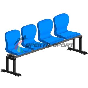 Купить Трибуна скамейка для зрителей на 4 места в Екатеринбурге 