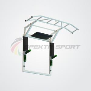 Купить Турник-брусья-пресс на раме Прометей разборный с доп. хватами цв. белый в Екатеринбурге 