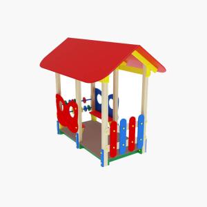 Купить Домик игровой уличный средний 1 МФ 124 в Екатеринбурге 