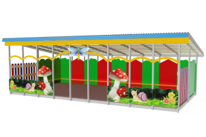 Купить Теневой навес Полянка МФ 715 в Екатеринбурге 