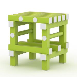 Купить Табурет для бассейнов усиленный жесткий ПВХ 420х420х450 мм в Екатеринбурге 