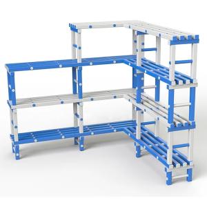 Купить Стеллаж в бассейн жесткий ПВХ от 1988х374х1800 мм до1510х374х1800 мм в Екатеринбурге 