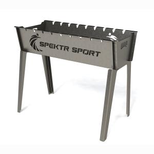 Купить Мангал Laser Grill "Люкс" 2 мм (на 9 шампуров) высокий в Екатеринбурге 