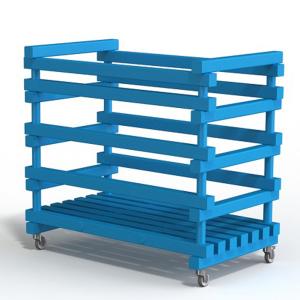 Купить Корзина для хранения инвентаря, мячей жесткий ПВХ 1000х600х970 мм в Екатеринбурге 