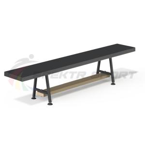 Купить Скамья гимнастическая мягкая (2 регулир. мет. ножки) 1,5 м в Екатеринбурге 