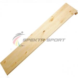 Купить Доска наклонная навесная 2000х260х40 мм (дерево) зацеп - брусок в Екатеринбурге 