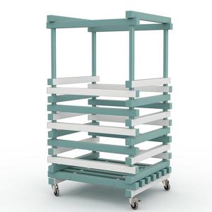 Купить Корзина для плавательного инвентаря, нудл жесткий ПВХ 800х700х1350 мм в Екатеринбурге 