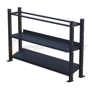 Купить Модульный стеллаж для гантелей, гирь и медболов 1920х430х1200 в Екатеринбурге 