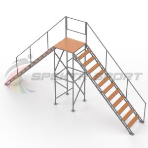 Купить ОКД Сквозная лестница в Екатеринбурге 