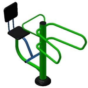 Купить Уличный тренажер взрослый Твистер + Брусья ТС 109-2 в Екатеринбурге 