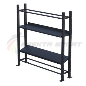 Купить Модульный стеллаж для гантелей, гирь и медболов 1920х430х1950 в Екатеринбурге 