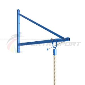 Купить Консоль для каната с выступом 1500мм (1 снаряд) (с тросами) усиленная в Екатеринбурге 