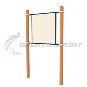 Купить Информационный стенд для сдачи нормативов с металлическим полем 1х1 м в Екатеринбурге 