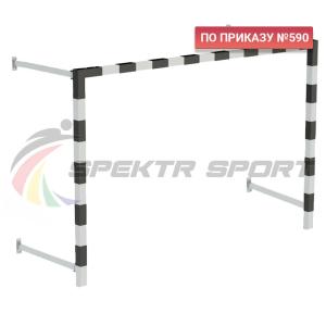 Купить Ворота мини-футбольные складные без сетки 2х3х0,5 м. (к-кт) в Екатеринбурге 