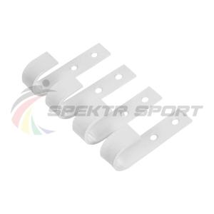 Купить Крюки подвесные (к-кт. 4 шт) для турника белые в Екатеринбурге 