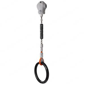 Купить Гимнастическое кольцо с подвесом длиной 823 мм на трубу диаметром 34 мм в Екатеринбурге 