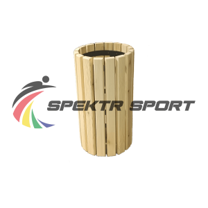 Купить Урна цилиндрическая в деревянной обрешетке сосна в Екатеринбурге 