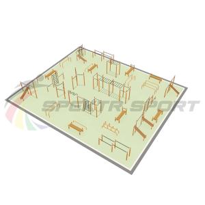 Купить Парковая площадка для Воркаут и WRK 6_76mm в Екатеринбурге 