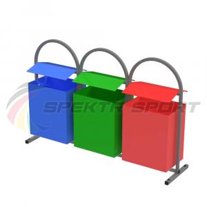 Купить Урна трехсекционная 1200х300х800 в Екатеринбурге 