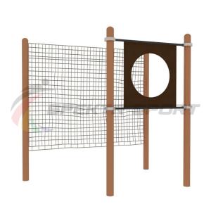 Купить Мишень на стойках круглая для выполнения испытания Метание теннисного мяча в цель (дист 6 м), фанера в Екатеринбурге 