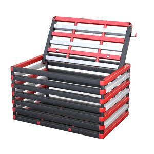 Купить Корзина для хранения инвентаря с закрывающейся крышкой 1200х800х700 мм (закругленный профиль) в Екатеринбурге 