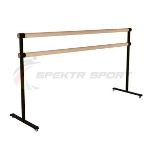 Купить Переносной хореографический станок двухрядный Аллегро на колесах в Екатеринбурге 