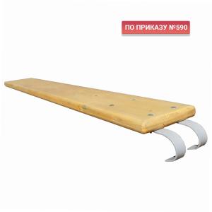 Купить Доска наклонная навесная гладкая 2 м (260х40 мм) в Екатеринбурге 