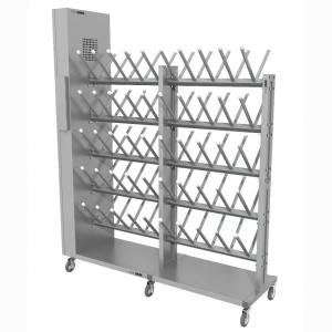 Купить Сушильный стеллаж для обуви SL2 Лидер-премиум мобильный двусторонний (60 пар) в Екатеринбурге 