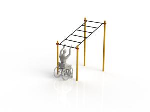 Купить Рукоход в подъем параворкаут WRK-D06_76mm в Екатеринбурге 