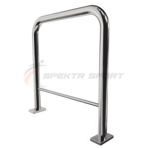 Купить Велопарковка Евро-стандарт-2 из нержавеющей стали 42 мм в Екатеринбурге 