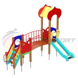Купить Детский игровой комплекс Полянка ДИК 1603 в Екатеринбурге 