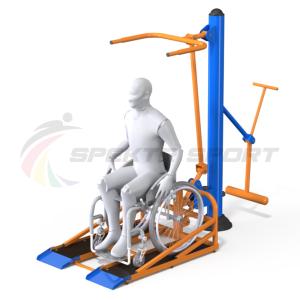 Купить Тренажер уличный для людей с ОВЗ Атлет Лайт ТС 1010 в Екатеринбурге 