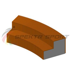 Купить Скамья "Горка" в Екатеринбурге 