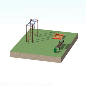 Купить Детская игровая площадка Домашняя №7 в Екатеринбурге 