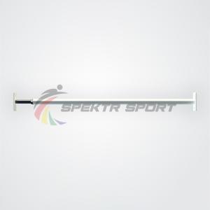 Купить Турник в дверной проем (резьбовой) Прогресс 3 (97-107 см) цв. белый в Екатеринбурге 