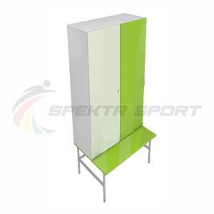 Купить Шкаф-скамейка для раздевалок ЛДСП в Екатеринбурге 