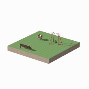 Купить Детская игровая площадка Домашняя №3 в Екатеринбурге 