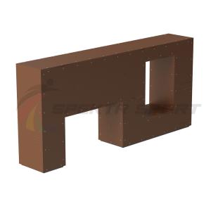 Купить Элемент полосы препятствий Стенка с двумя проломами в Екатеринбурге 