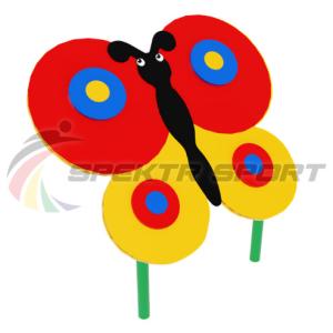 Купить Навес для песочницы Бабочка ИО 520 в Екатеринбурге 