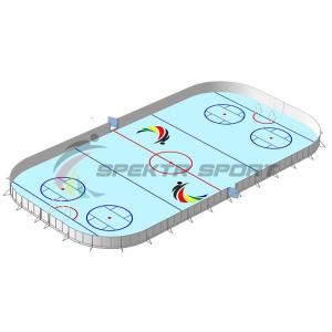 Купить Хоккейная коробка, борта фанера 12 мм, 40х20 в Екатеринбурге 