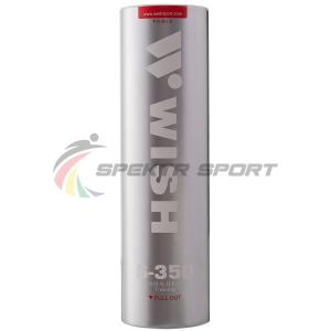 Купить Набор воланов для бадминтона Wish S-350, пластик, 6 штук в Екатеринбурге 